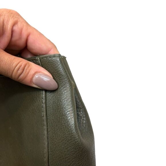 Ladies Universal Thread Green Faux Leather/Suede‎ Handbag Backpack - Picture 5 of 13